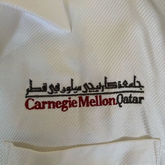 Greg Norman button down Carnegie Mellon Qatar Size L - Picture 3 of 3